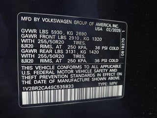 2025 Volkswagen Atlas