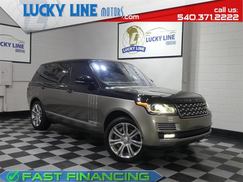 2015 Land Rover Range Rover Autobiography Black LWB for sale in Fredericksburg, VA