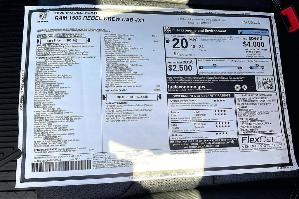 2026 Ram 1500