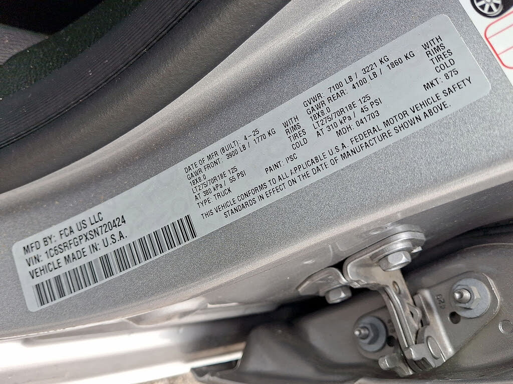 2025 Ram 1500