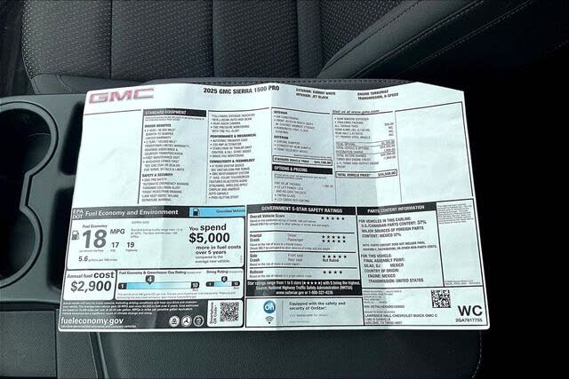 2025 GMC Sierra 1500