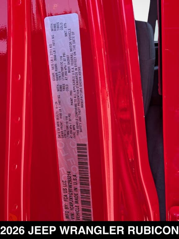 2026 Jeep Wrangler
