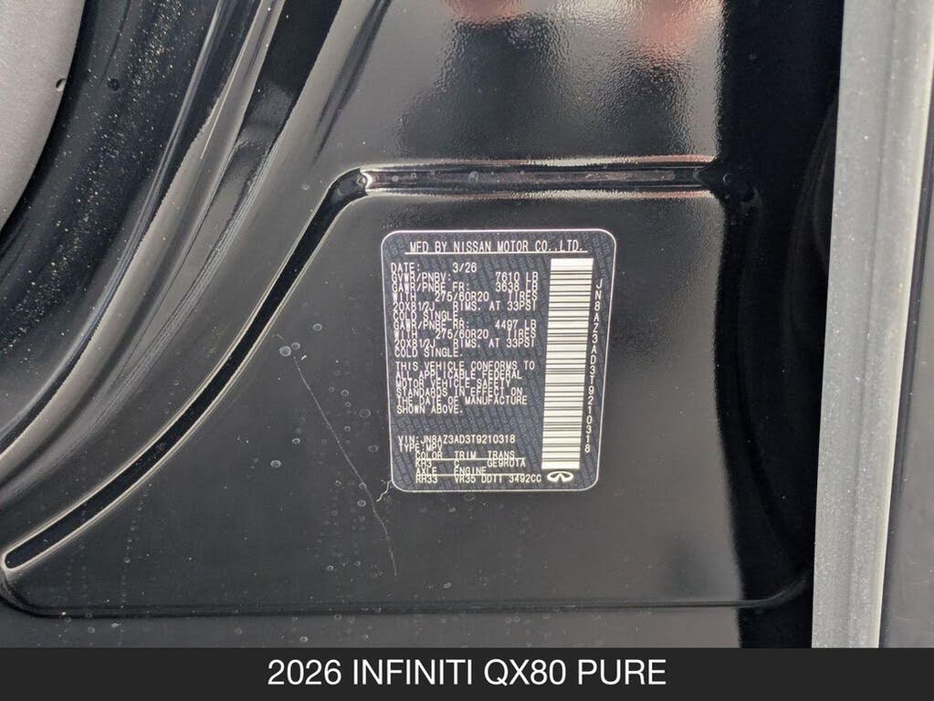 2026 Infiniti QX80