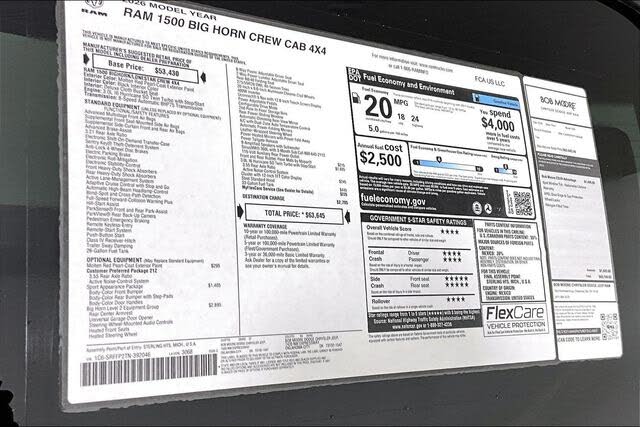 2026 Ram 1500