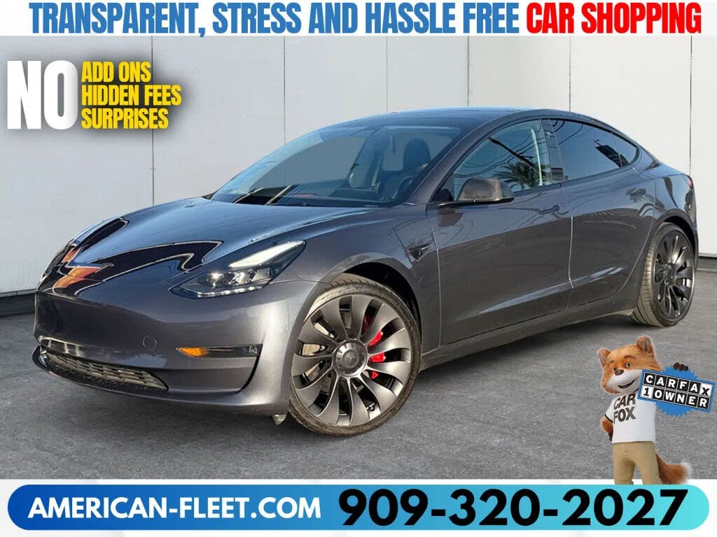2023 Tesla Model 3 deal in Fontana, CA