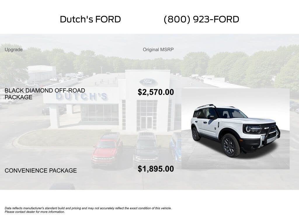 2025 Ford Bronco Sport