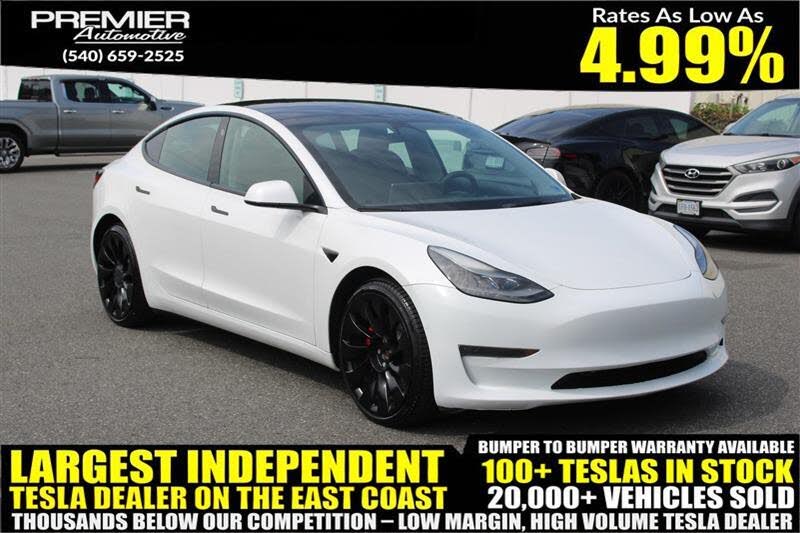 2022 Tesla Model 3 Performance for sale in Dumfries, VA
