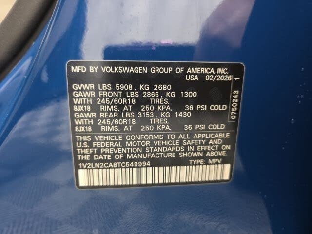 2026 Volkswagen Atlas