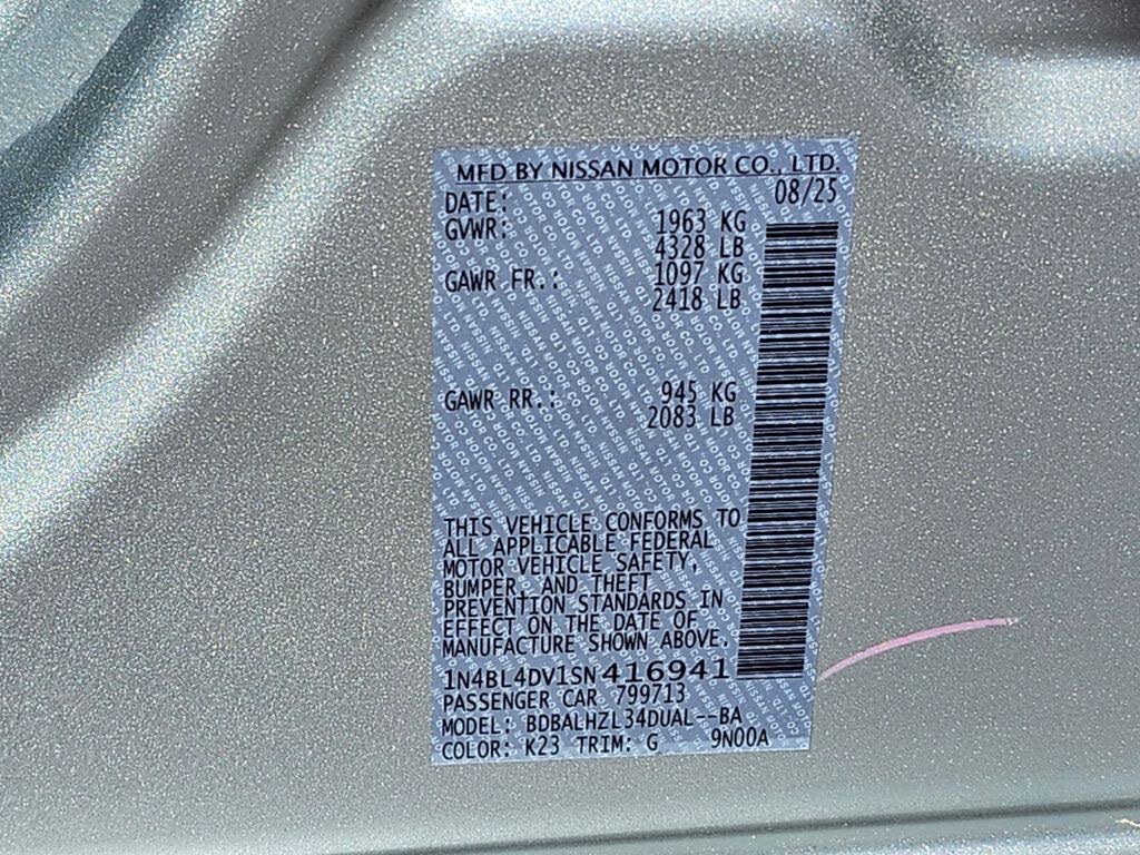 2025 Nissan Altima