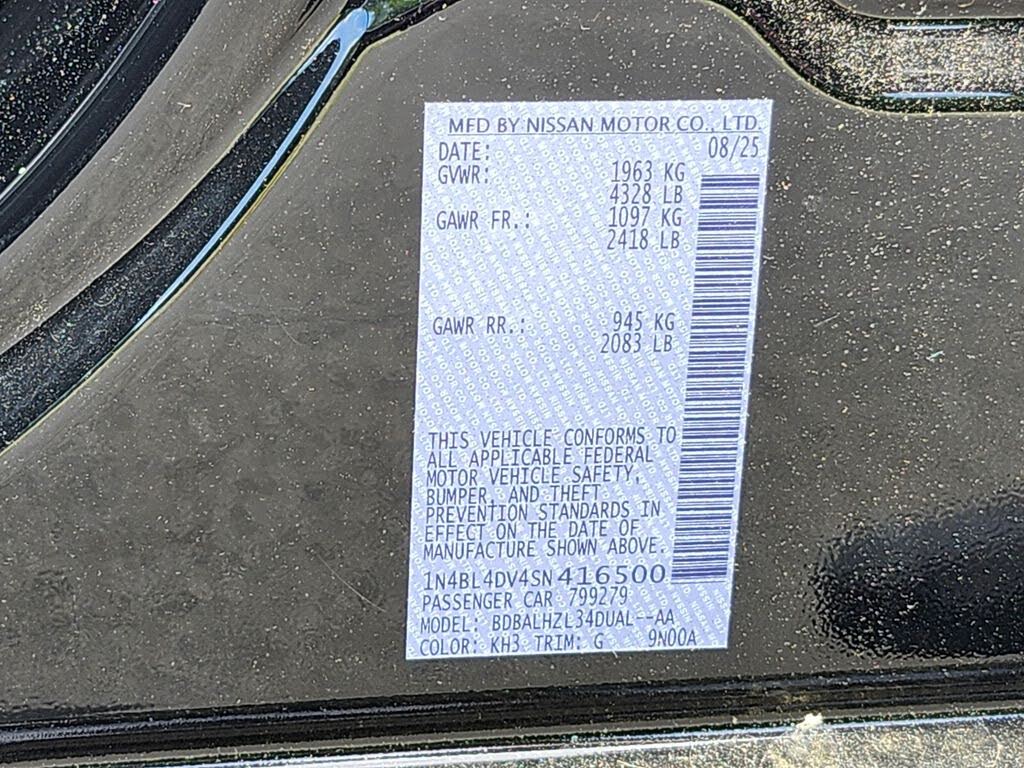 2025 Nissan Altima