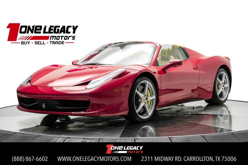 2014 Ferrari 458 Spider Base for sale in Carrollton, TX