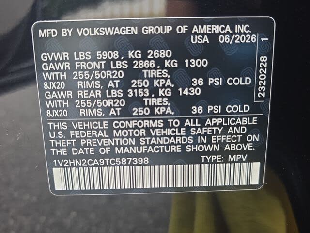 2026 Volkswagen Atlas