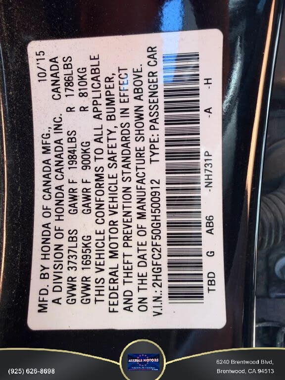 2016 Honda Civic