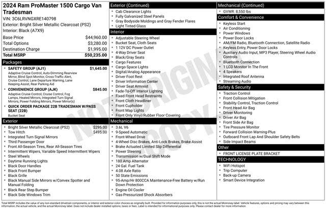 2024 Ram ProMaster