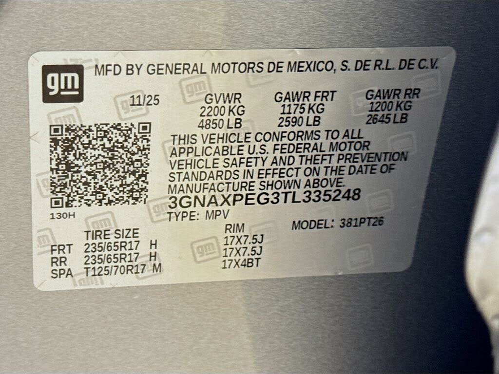 2026 Chevrolet Equinox