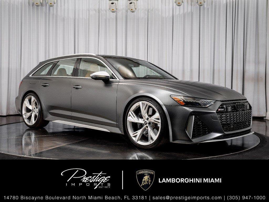 2021 Audi RS 6 Avant 4.0T quattro Avant for sale in Miami, FL