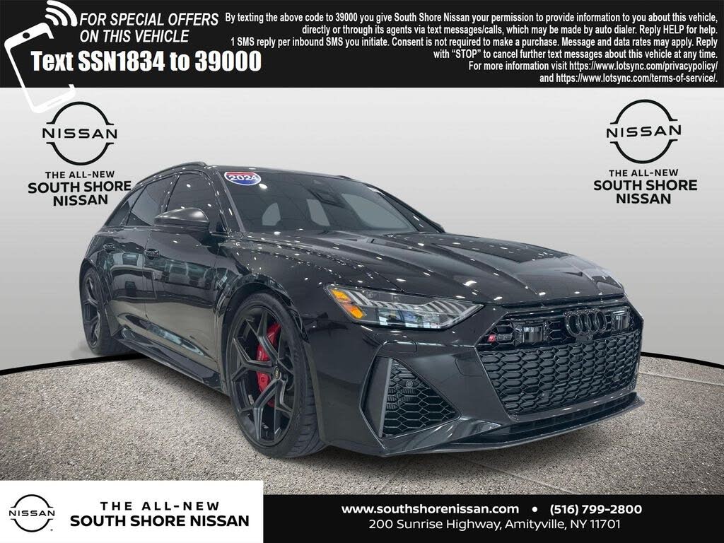 2024 Audi RS 6 Avant 4.0T quattro Avant performance for sale in Amityville, NY