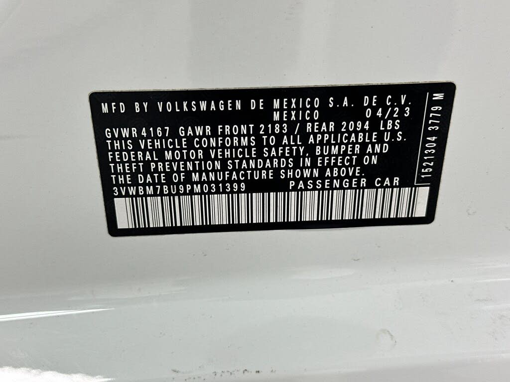 2023 Volkswagen Jetta