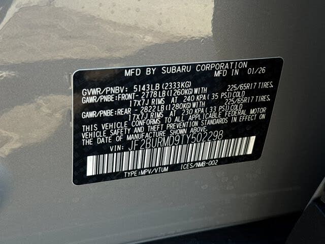 2026 Subaru Outback