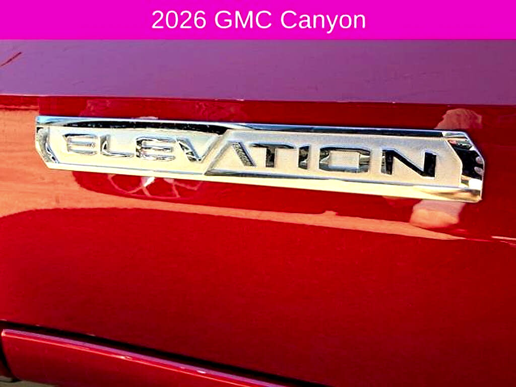 2026 GMC Canyon