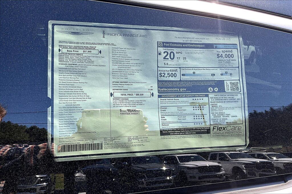 2026 Chrysler Pacifica
