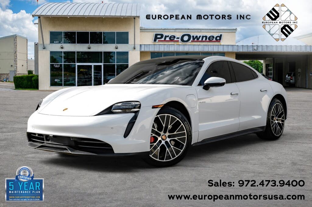 2021 Porsche Taycan deal in Plano, TX