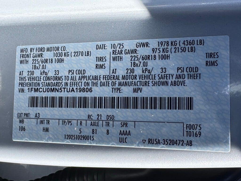 2026 Ford Escape