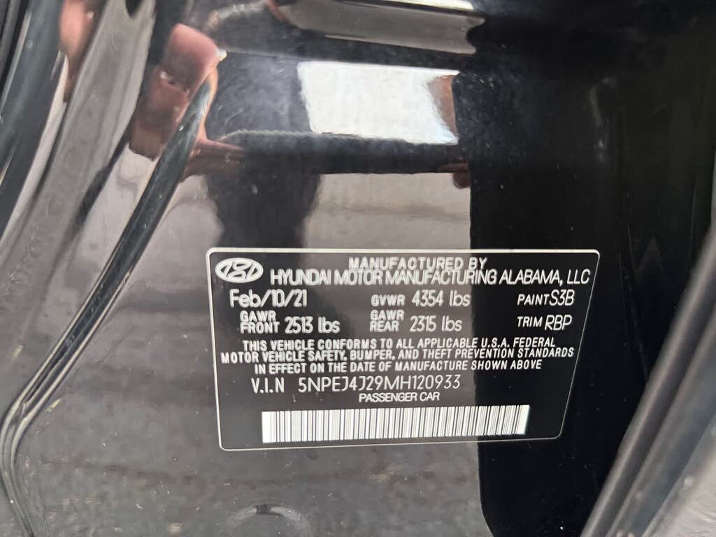 2021 Hyundai Sonata