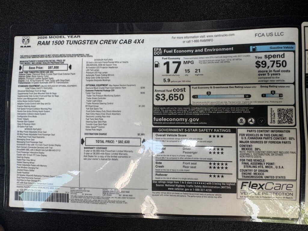 2026 Ram 1500