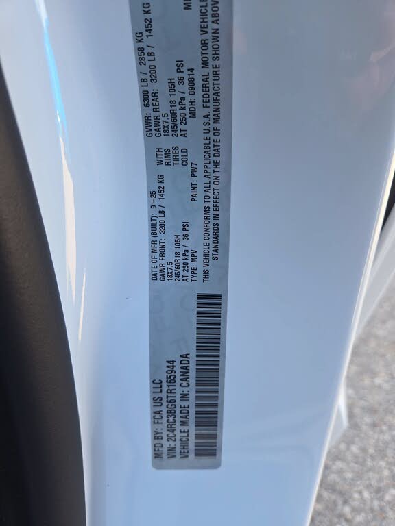 2026 Chrysler Pacifica