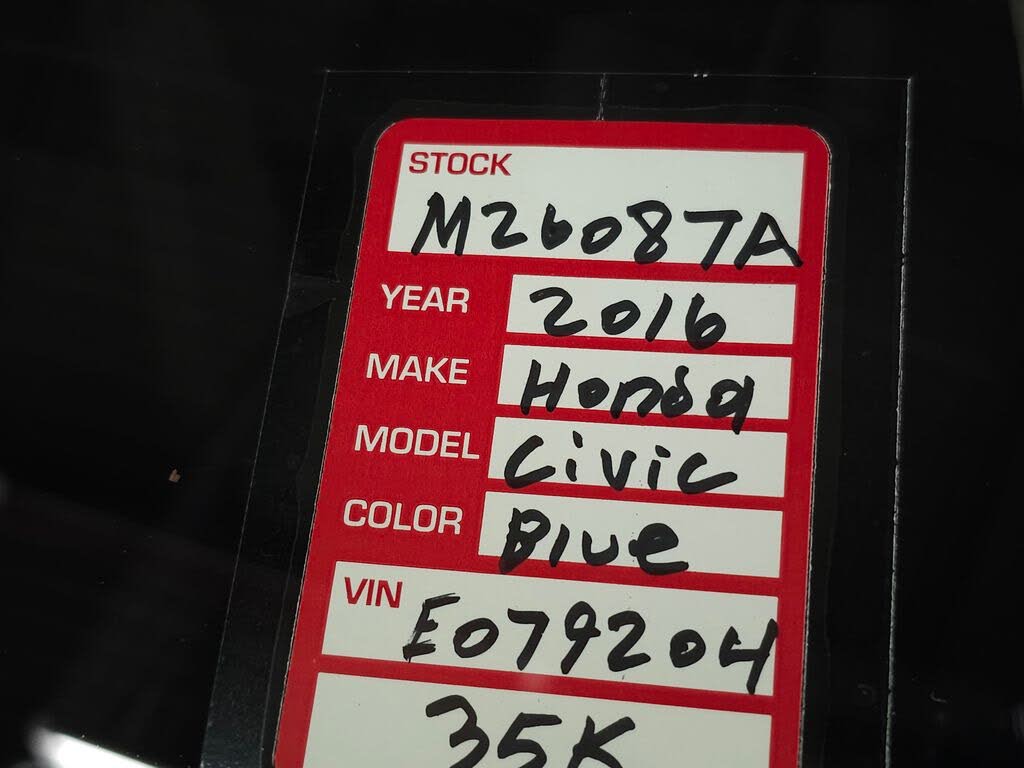 2016 Honda Civic