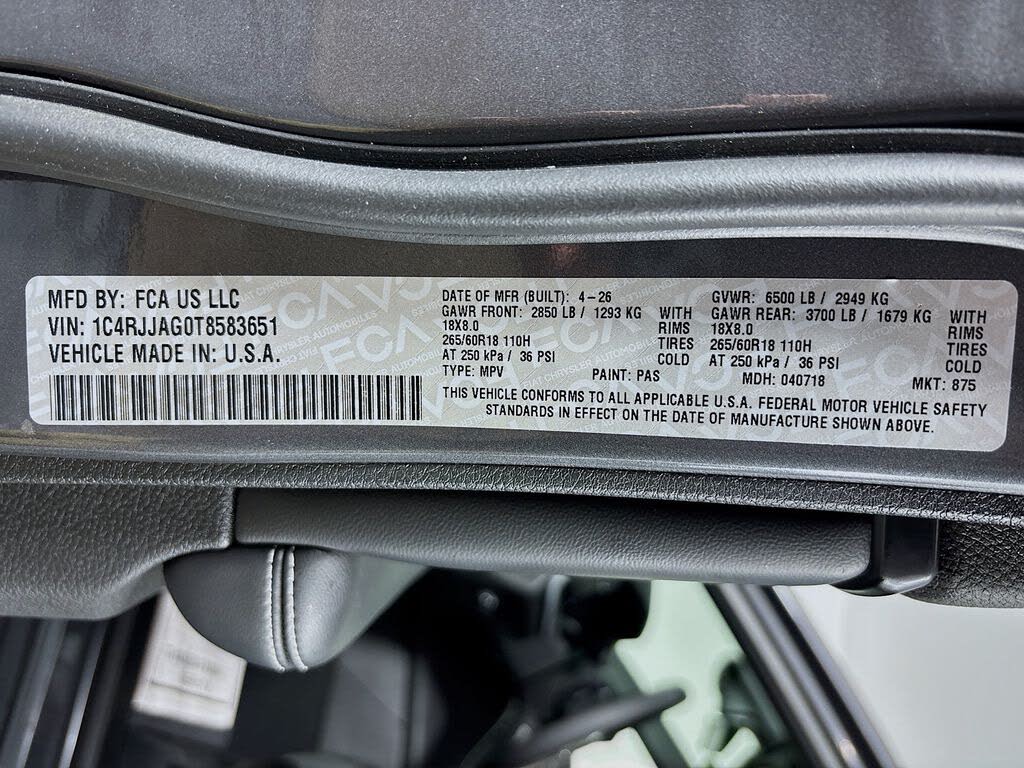 2026 Jeep Grand Cherokee L