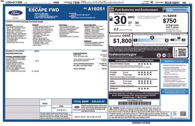 2024 Ford Escape