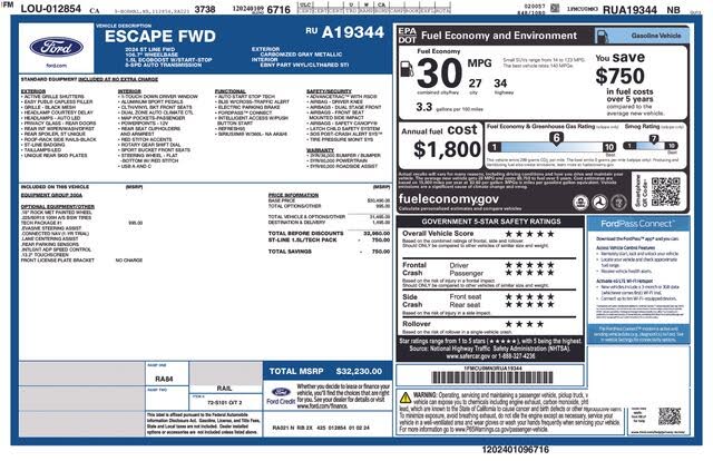 2024 Ford Escape