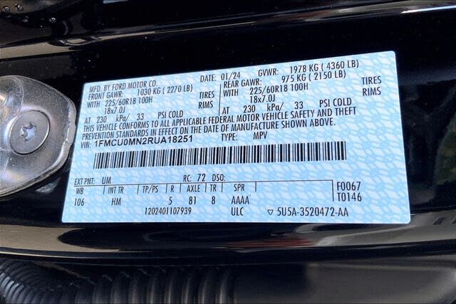 2024 Ford Escape