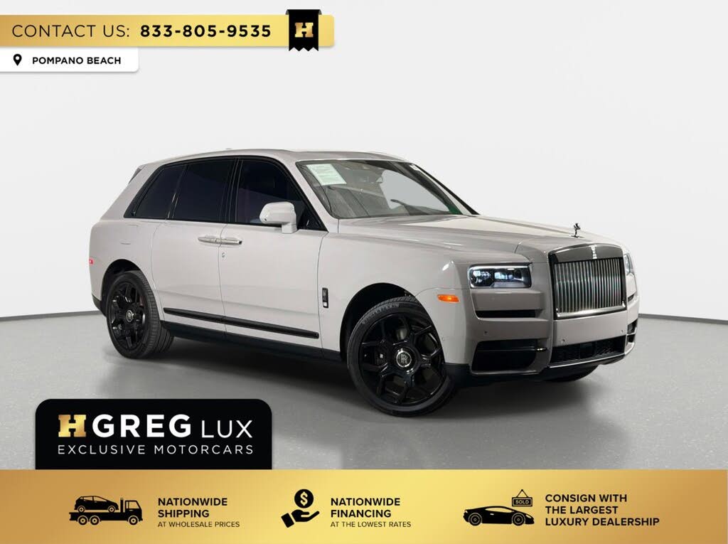 2024 Rolls-Royce Cullinan deal in Pompano Beach, FL