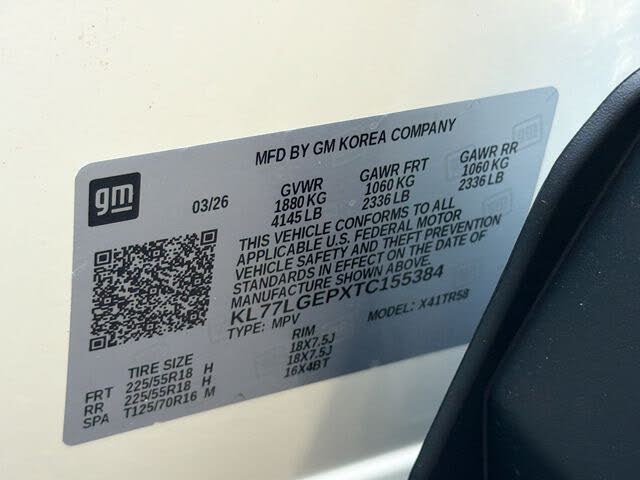2026 Chevrolet Trax