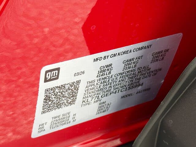 2026 Chevrolet Trax