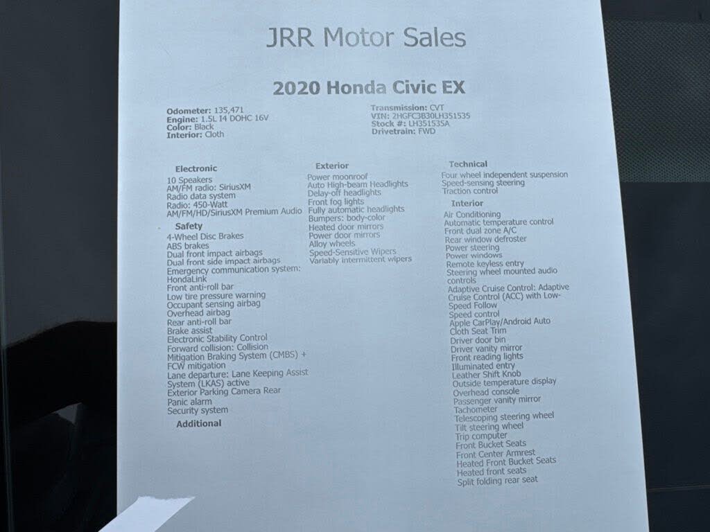 2020 Honda Civic