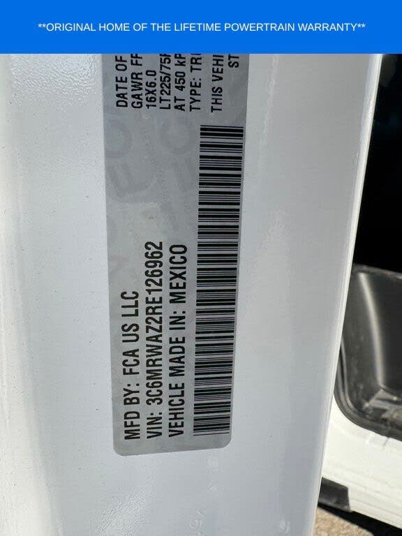 2024 Ram ProMaster EV