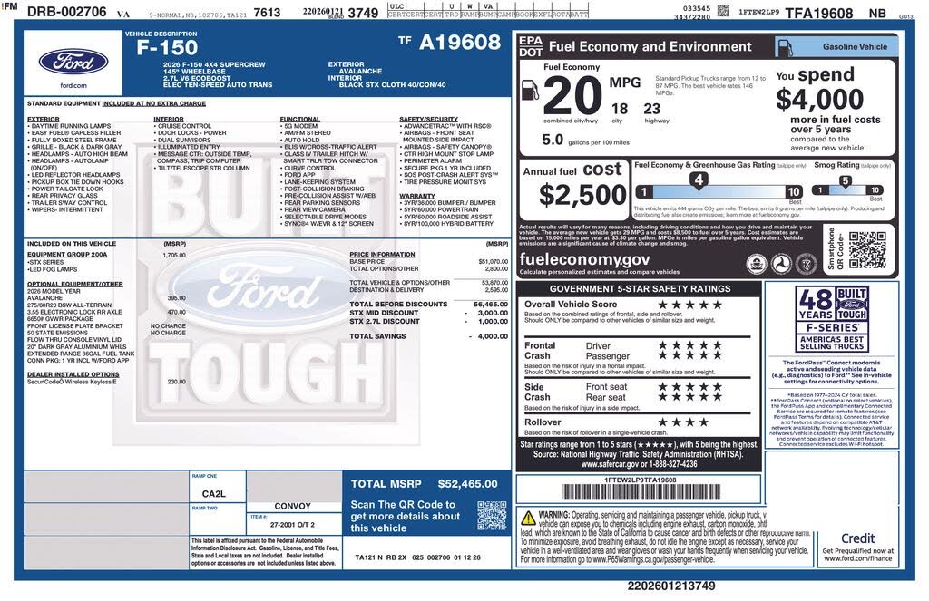 2026 Ford F-150