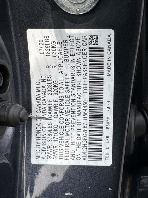 2020 Honda Civic