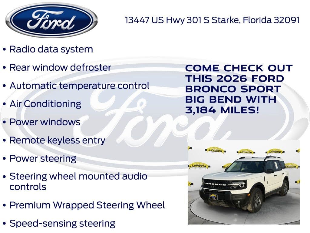 2026 Ford Bronco Sport