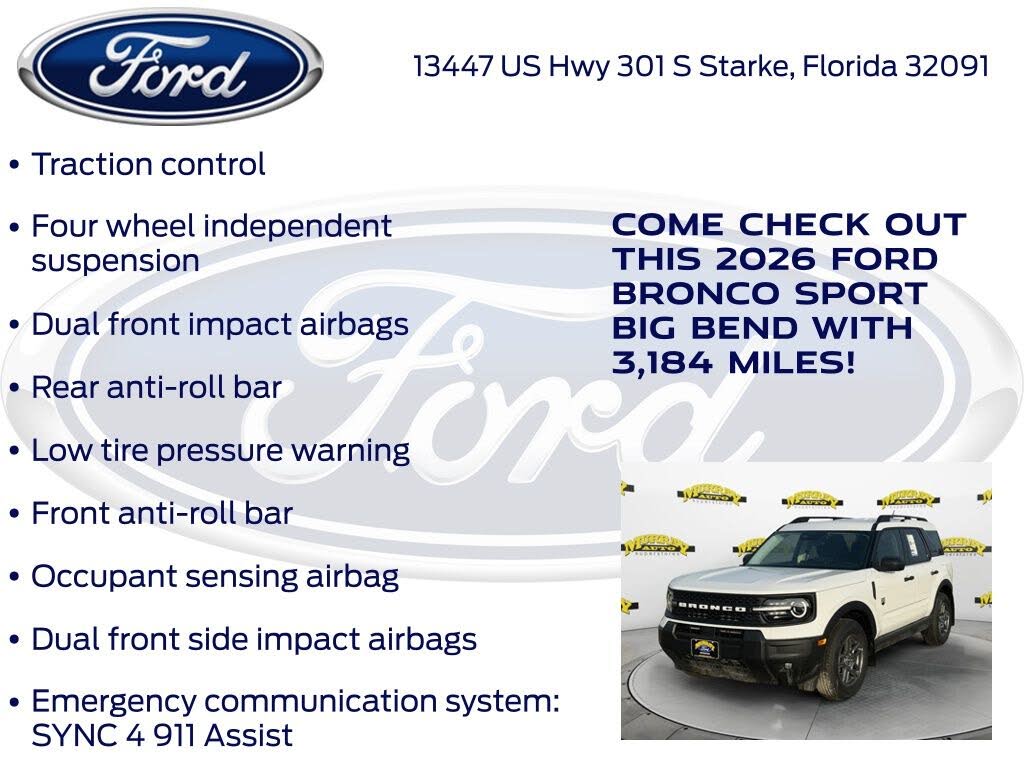 2026 Ford Bronco Sport