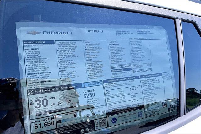 2026 Chevrolet Trax