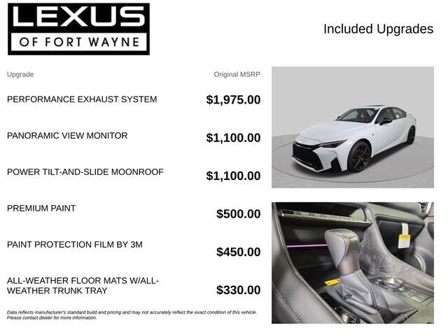 2026 Lexus IS 350
