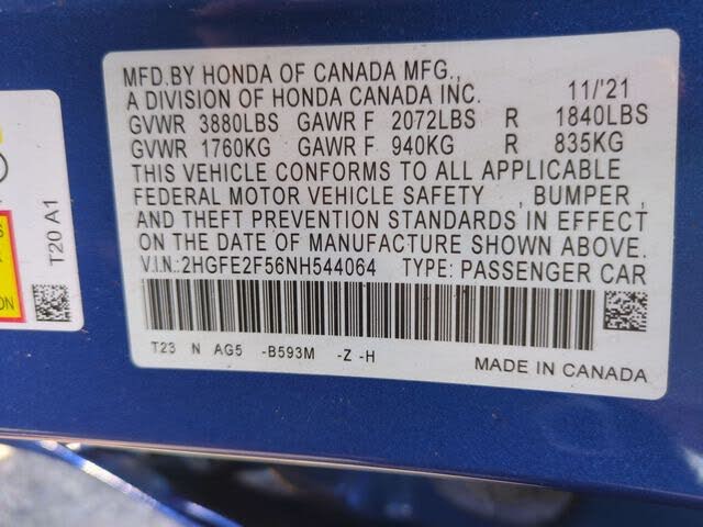 2022 Honda Civic