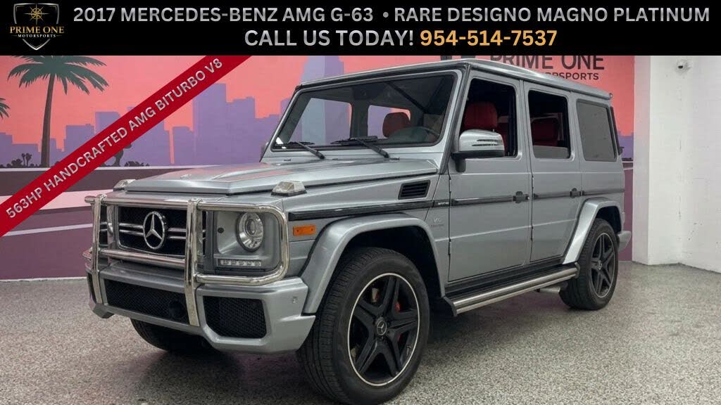 2017 Mercedes-Benz G-Class AMG G 63 for sale in Davie, FL