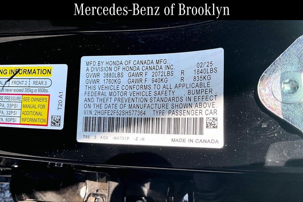 2025 Honda Civic