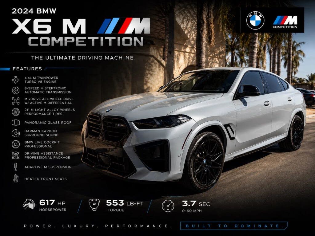 2024 BMW X6 M Competition for sale in Wasco, CA